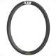32インチ カーボンファイバー グラベルホイールリム 自転車パーツ 高さ45mm 幅40mm 軽量 高剛性 オフロード対応 自転車アップグレード